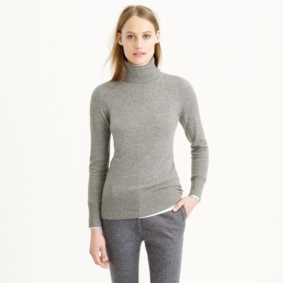J Crew 0 Cashmere Turtleneck Sweater 